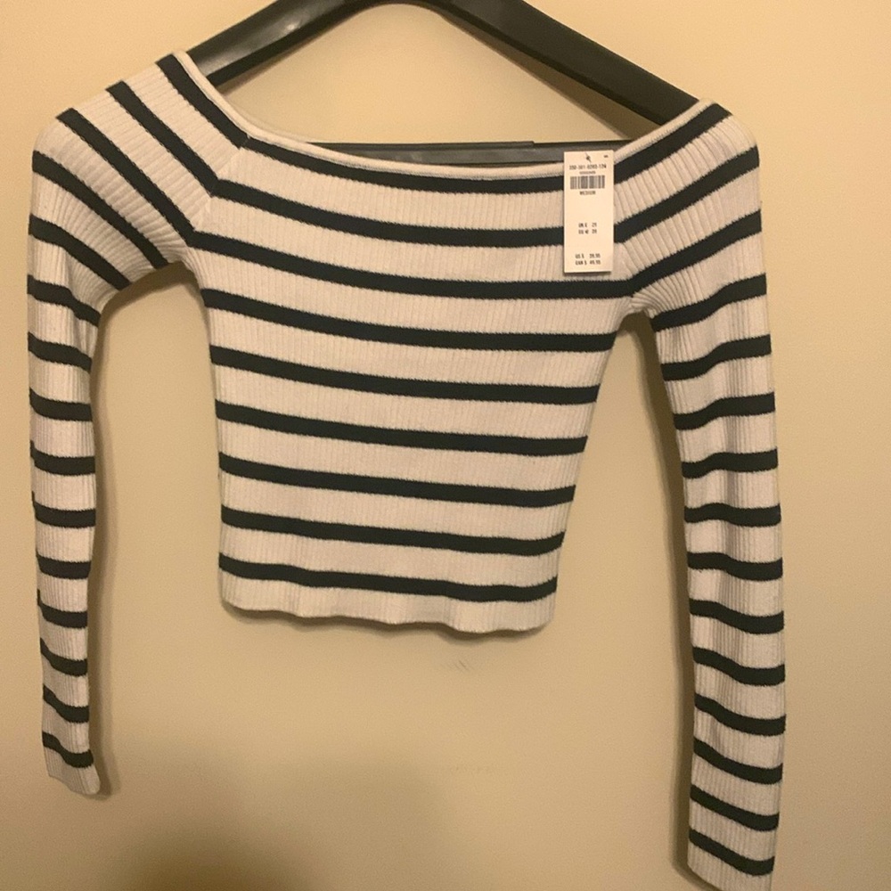 Hollister off the shoulder sweater